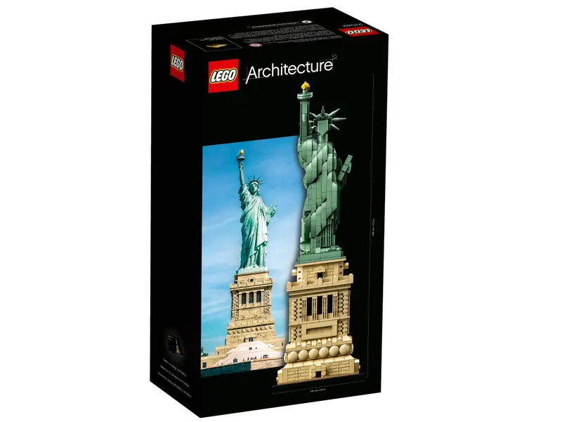 the LEGO Statue of Liberty