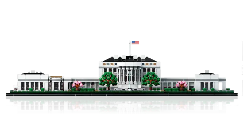 the LEGO White House