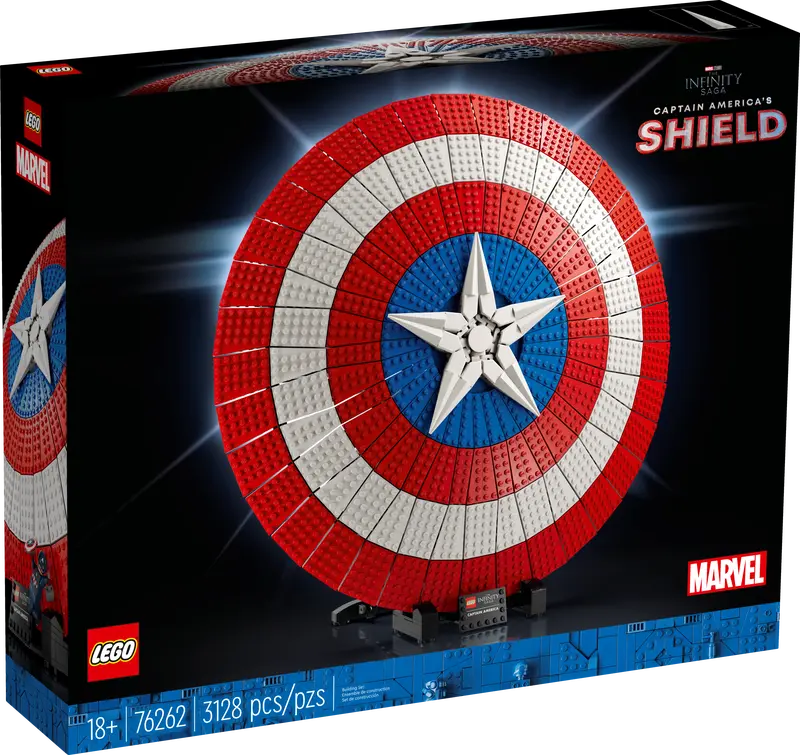 The LEGO Captain America's Shield (76262)