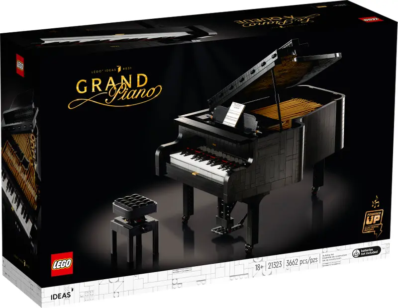 the LEGO Grand Piano