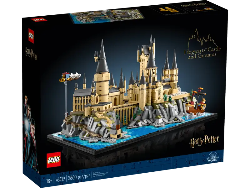 The LEGO Hogwarts Castle and Grounds