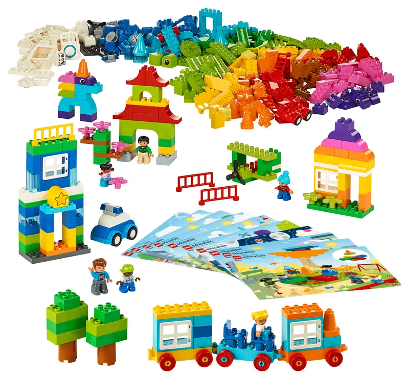 the LEGO Education My XL World set