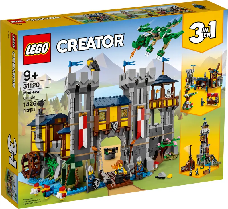 LEGO Creator 3-in-1 Medieval Castle