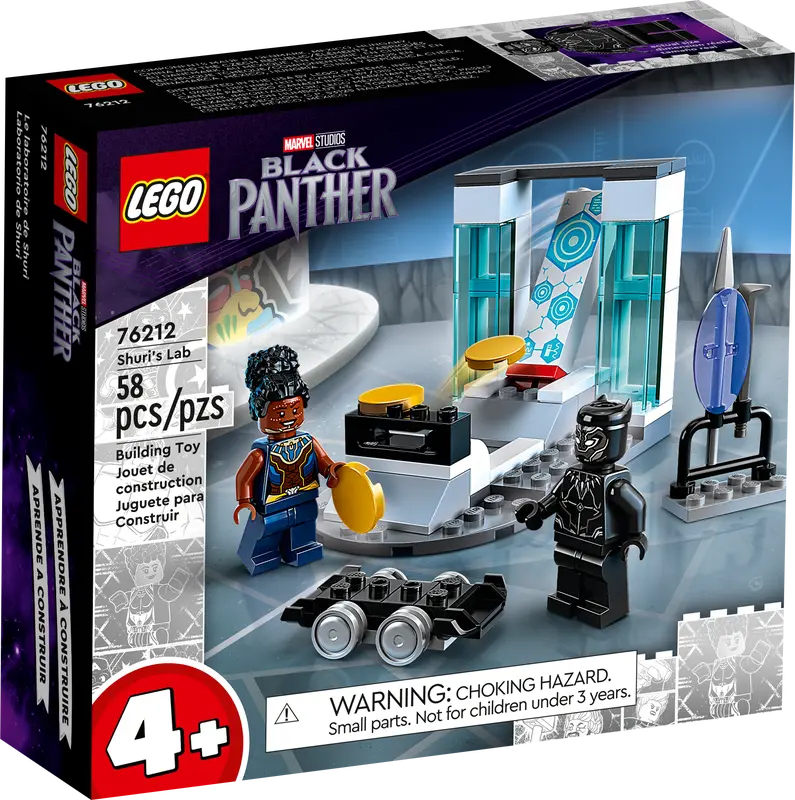 the LEGO Marvel Shuri's Lab