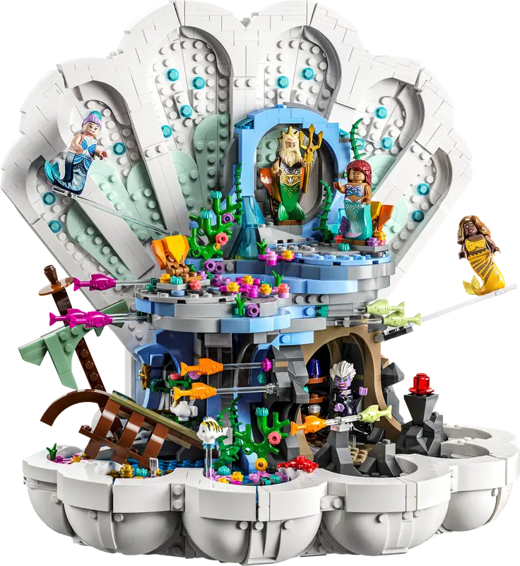 LEGO's The Little Mermaid Royal Clamshell