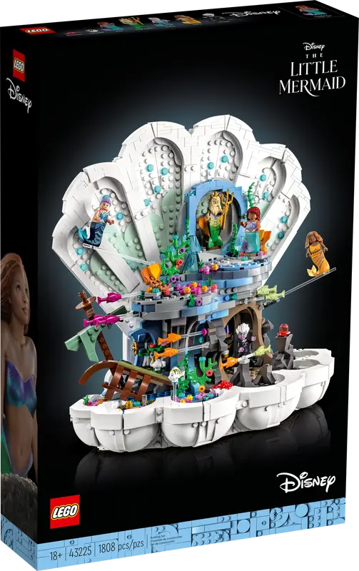 LEGO's The Little Mermaid Royal Clamshell