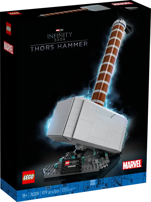 the Mighty Thor's Hammer LEGO set