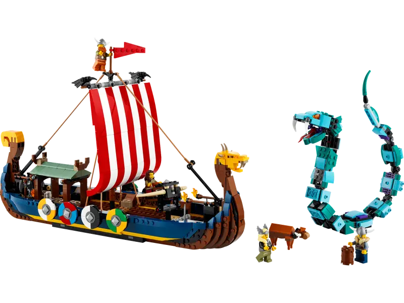 LEGO Creator 3-in-1 Viking Ship and the Midgard Serpent