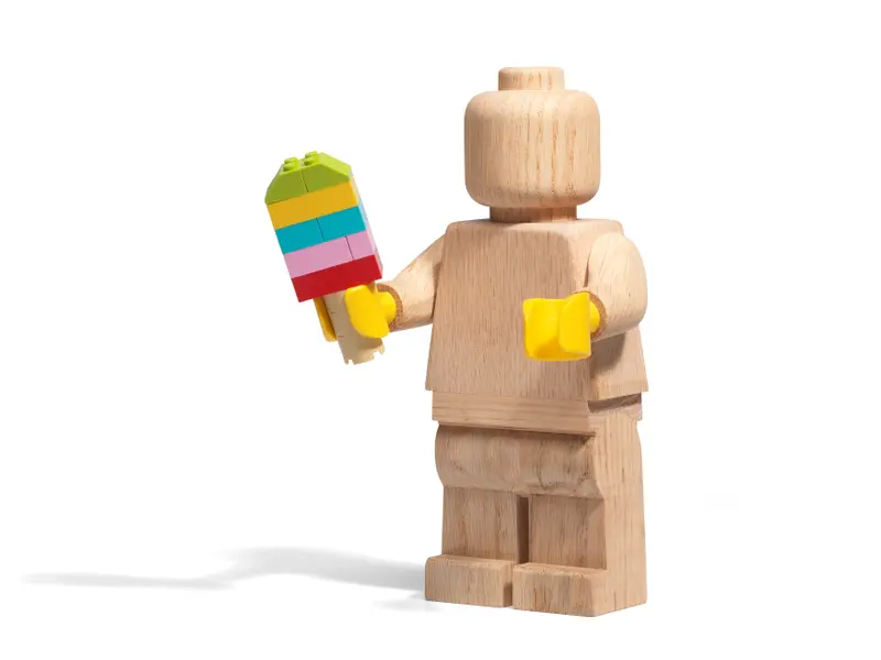 The LEGO Wooden Minifigure