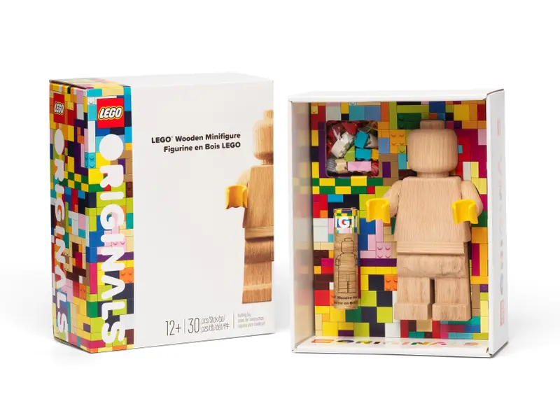 The LEGO Wooden Minifigure