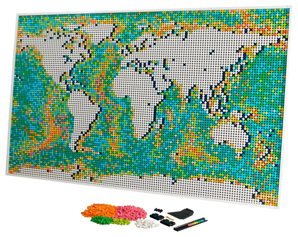 The LEGO World Map