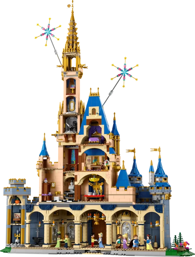 the LEGO Disney Castle