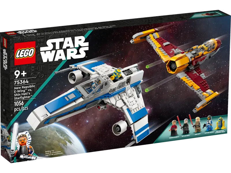 New Republic E-Wing vs. Shin Hati's Starfighter